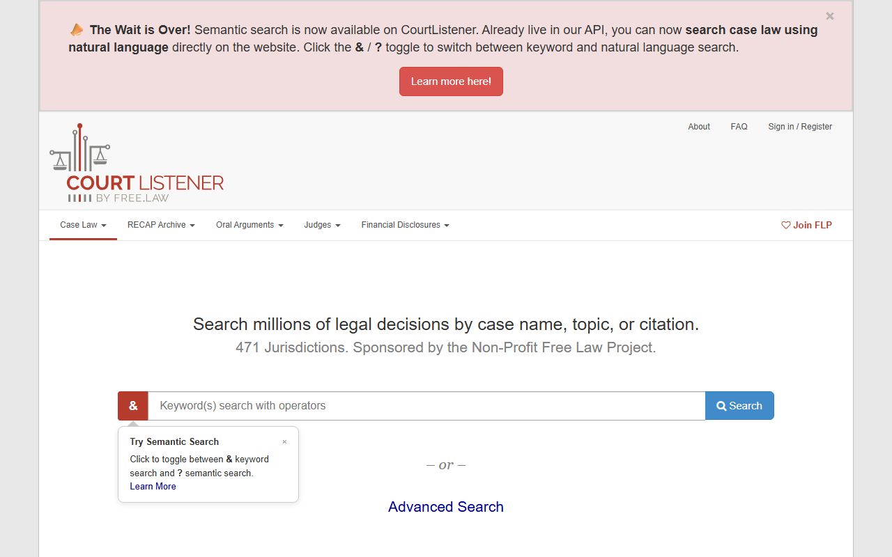 Stanislaus County federal court dockets CourtListener and RECAP archive